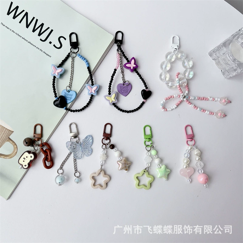 Acrylic keychain, pendant, accessories, headphones, set