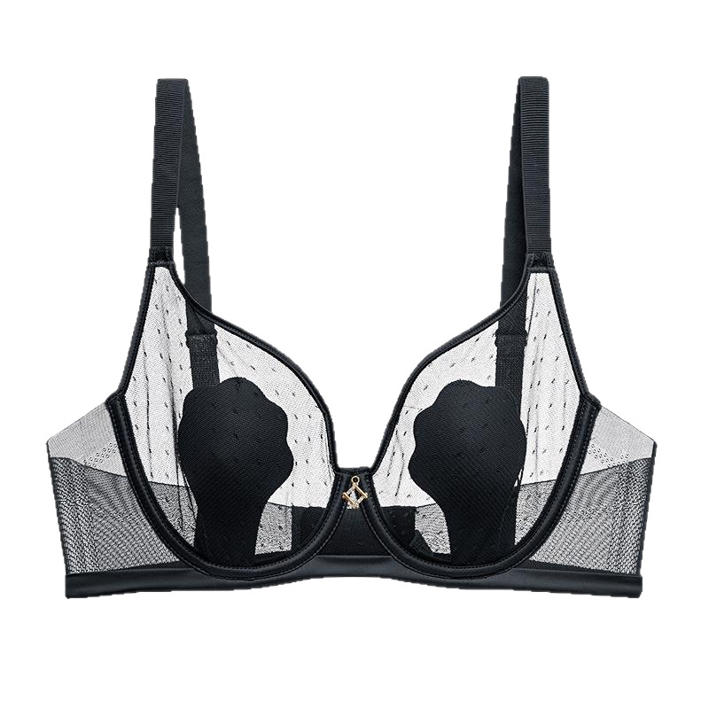 [Orejas] Miffly sujetador delgado, pecho grande, pequeño anti-convexo, ropa interior francesa sexy encaje image 5