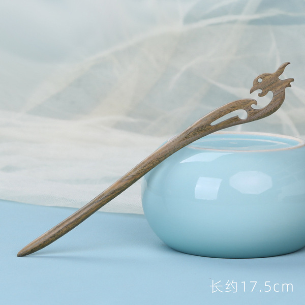 Chinese hairpin green sandalwood
