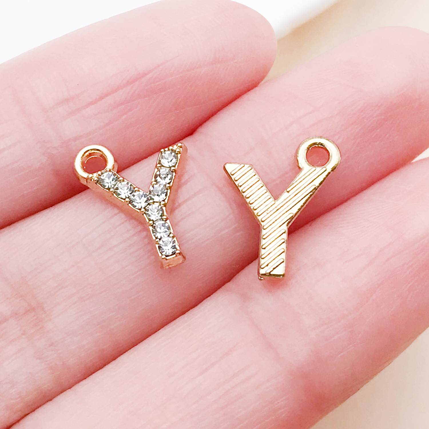 25746-Y-HY2-kc金锌合金点钻26字母-Y-13x