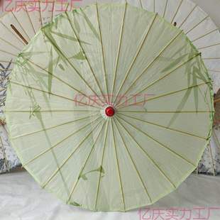 Shidu Oil Paper Umbrella Rainproof Waterproof Pure Classical Ancient Style Dance Han Dynasty Umbrella Cheongsam Props Ancient Costume Tung Oil Umbrella Wholesale