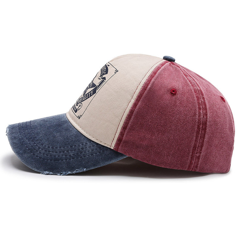 Chuanyun Unisex Frühling und Herbst Koreanische Ausgabe Trendige Herren Outdoor-Sport-Baseballmütze Freizeit Sun Duck_voghion.com