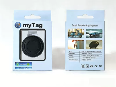 Electric Vehicle GPS Locator for Cars, Dual System for - ag35-overseas-version-black-magnetic-suction