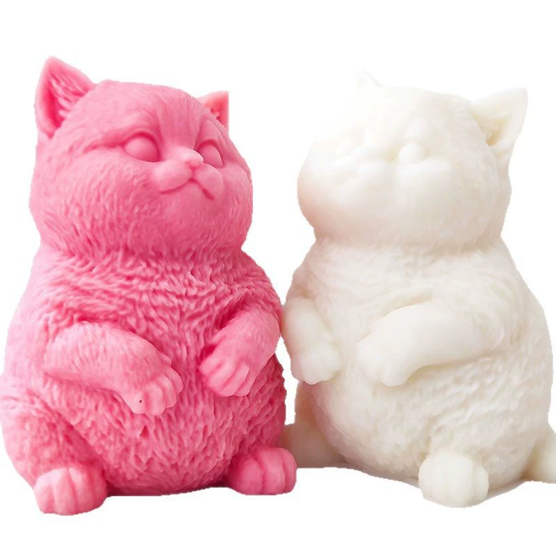 Cute mold, candle, toy, DIY, anti-stress