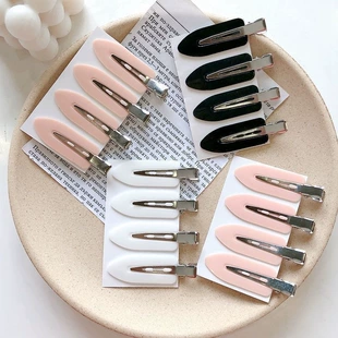 Заколка Hairgrip бесследная, пластик и железо, 59 × 18 мм, многоцветная
