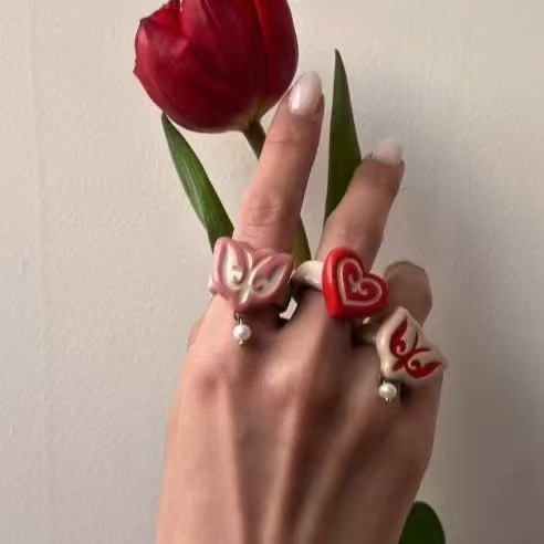 Ethnic retro cute sophisticated ring