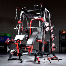 商用史密斯机综合训练器家用深蹲架龙门架多功能健身器材套装组合