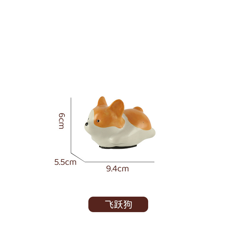 景德镇创意陶瓷家居摆件桌面装饰品电视柜入户玄关摆件卡通玩偶|undefined