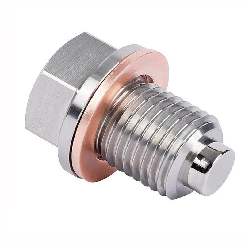 Suitable for Toyota Reiz Camry Rav4 Highlander Prado M12*1.25 Magnetic Oil Pan Drain Screw