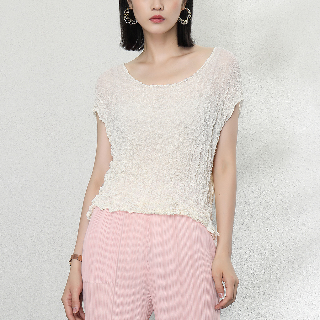 Light and thin summer shiffon design elite T-shirt