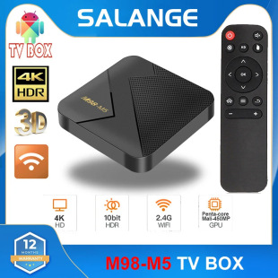 Трансграничный M98-M5 сетевая телевизионная приставка Wi-Fi Android HD-плеер TVBOX Bluetooth AK313 горячая распродажа