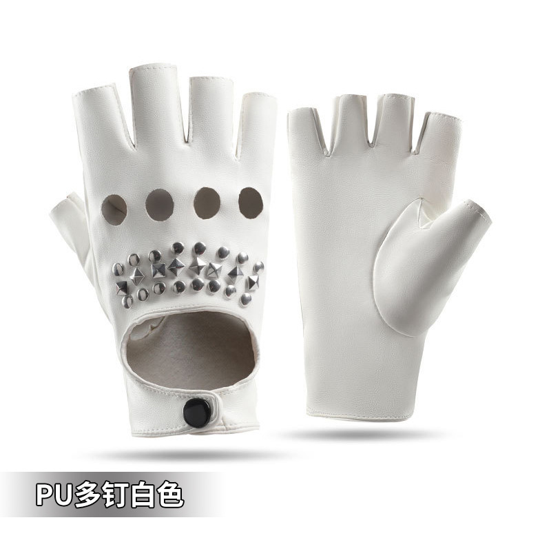 PU 세 손톱 흰색 여성