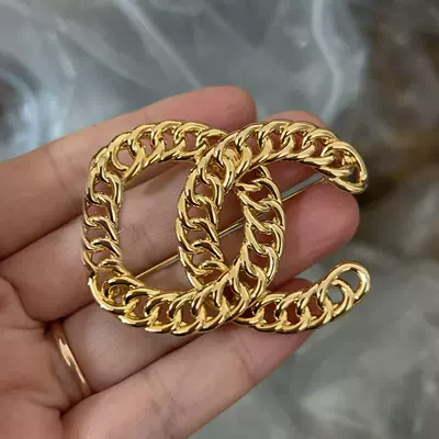 Yaxa sancaqları | Ocean Personality Trend, Sweet - gold-letter-brooch