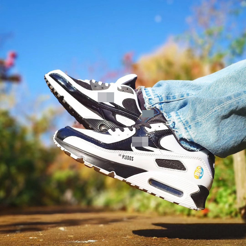 Putian High-End Version Air Max 90 Cross-Border Air-Cushioned Sneakers Retro Collaboration Running Shoes Unisex Casual Shoes Putian High-End Version Air Max 90 Cross-Border Air-Cushioned Sneakers Retro Collaboration Running Shoes Unisex Casual Shoes