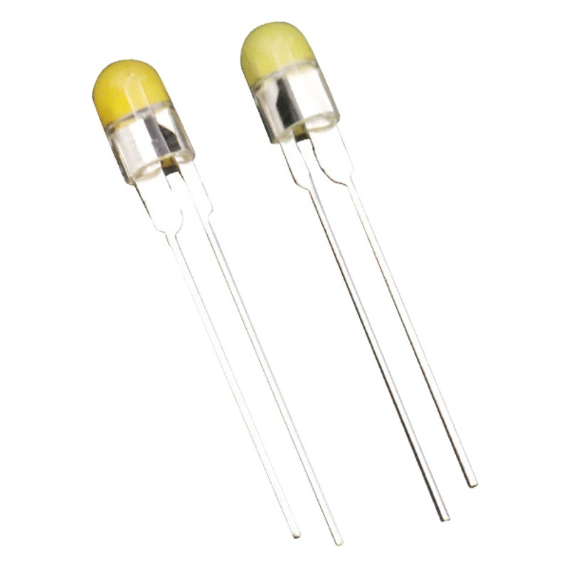 5-миллиметровый круглый светодиод с круглой головкой, 0.5W360 ° Светодиодные лампы F5 с полным обзором, прямое подключение, теплый белый свет, производитель светодиодов