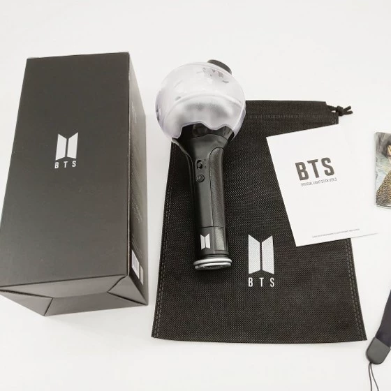 Световая палочка (BTS) VER.4 — Bluetooth с управлением через приложение, RGB 10×10×23 см