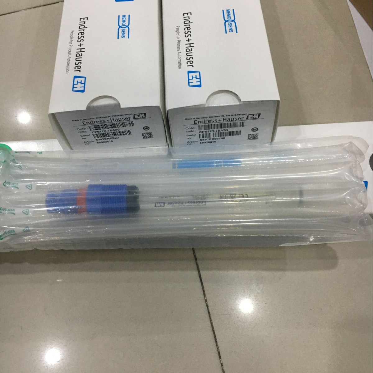 现货新款E+H数字PH电极CPS11E-AA7BAA2