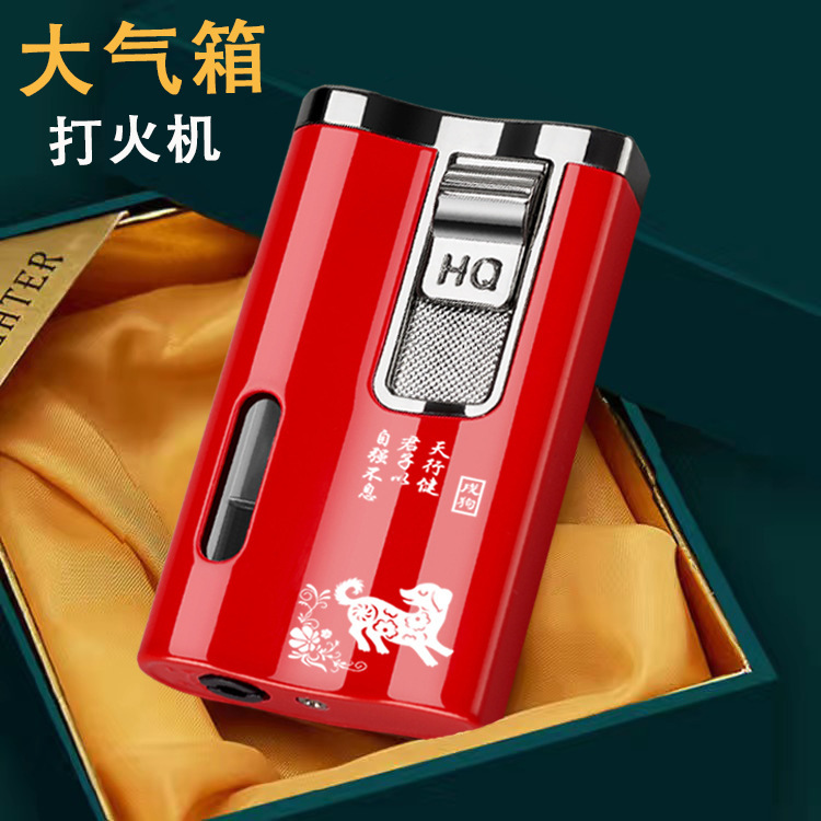 HQ708防風帯空気窓ライター個性レーザー彫刻広告軽薄直沖ライターメーカー卸売り|undefined