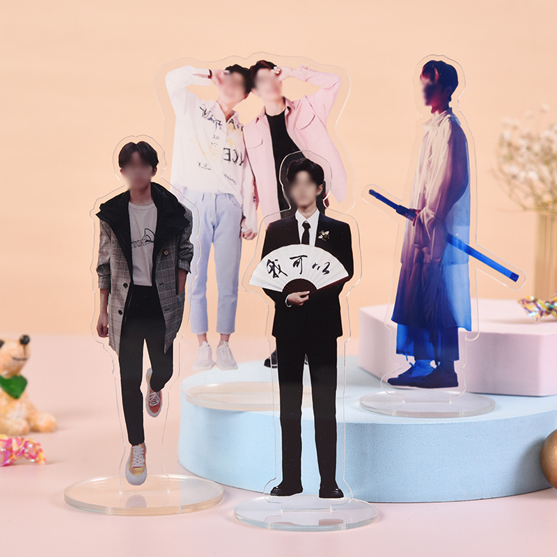亚克力明星立牌制定动漫Q版卡通人物座件 小礼品桌宠批发书桌摆件