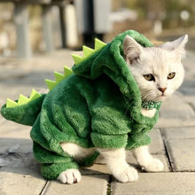 猫猫衣服秋冬款珊瑚绒小猫咪四脚衣服小型犬泰迪狗衣服宠物用品