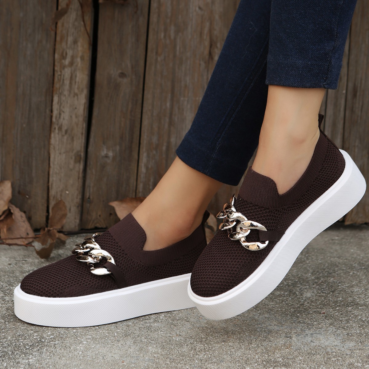 Scarpe da tennis da donna Scarpe da passeggio Scarpe da basket Scarpe da ginnastica Mesh Assorbimento degli urti Supporto per arco Calzature versatili Calzature_voghion.com