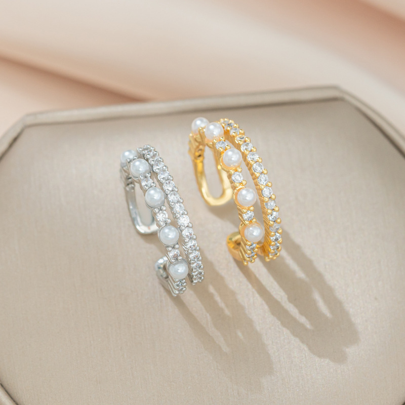 Women's Oval Marquise And Pear Ring Set Horizontal Bezel Setting_voghion.com