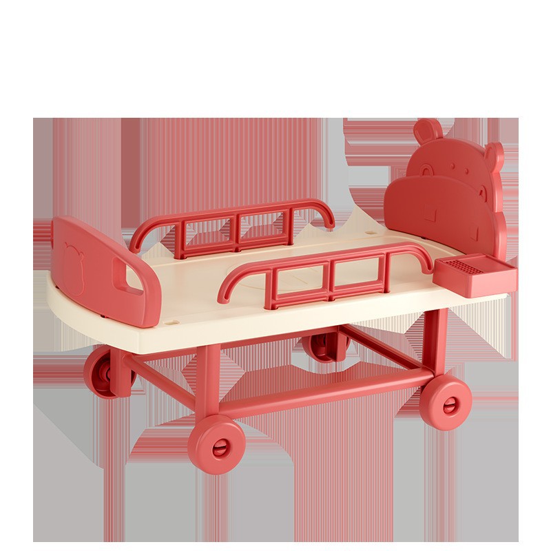 Niños en casa pequeño médico juego de juguetes simulación estetoscopio caja médica enfermera juego de roles inyección conejo