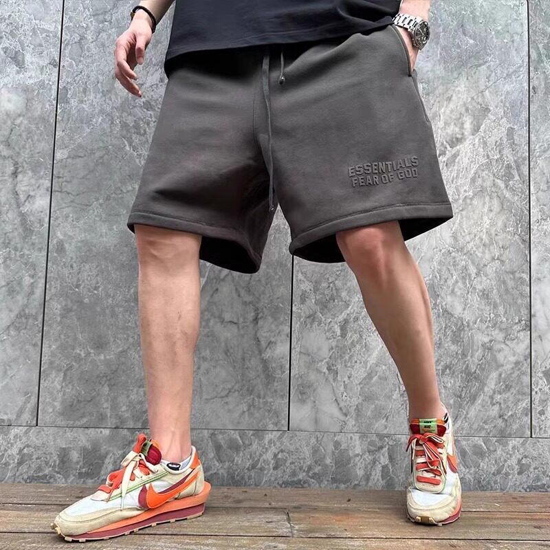 Essential Shorts for Men and Women, Niche American-Style Couple Casual Pants, Summer Loose Versatile Fog Trendy Ins Pants