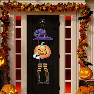 Cross-border Halloween House Hanging Ornaments New Products Halloween Halloween Hanging Ghost Festival Party Festival Theme Pie