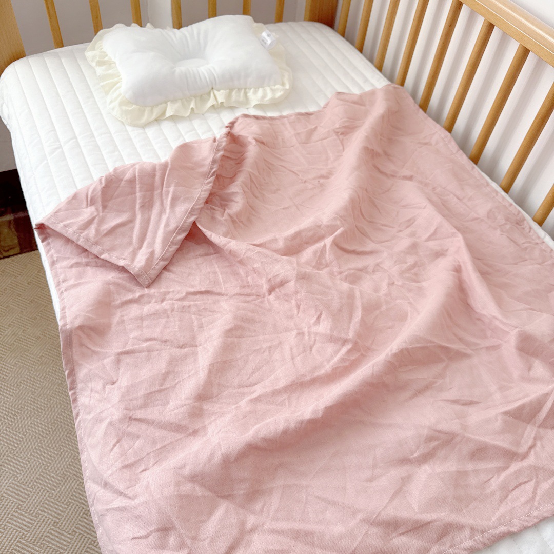 Transfronterizo simple ins bebé Toalla de gasa de cuatro capas Toalla de algodón toalla recién nacido manta de gasa Toalla de baño de tela