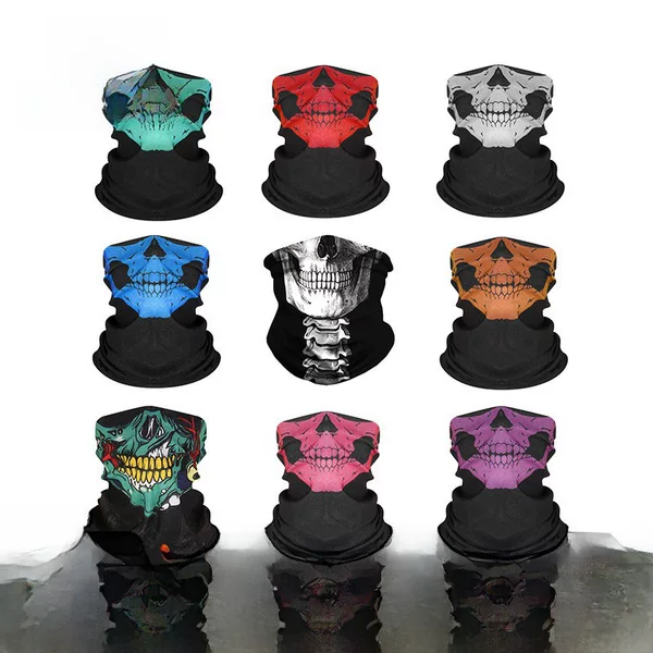 Magic Headscarf, Versatile Outdoor Men's and Women's Bicycle Seamless Multi-Functional Windproof Summer Sun Protection Collar Cycling Mask