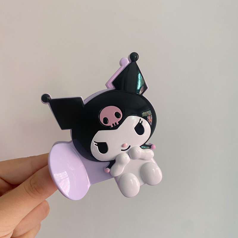 新しい kt 猫スクラッチクリップアクリルカラー漫画ガールヘアピンかわいいヘアアクセサリーサメ頭飾り学生甘い|undefined