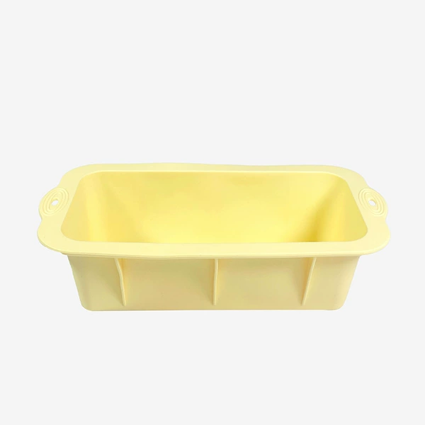 Square toast cake pan yellow