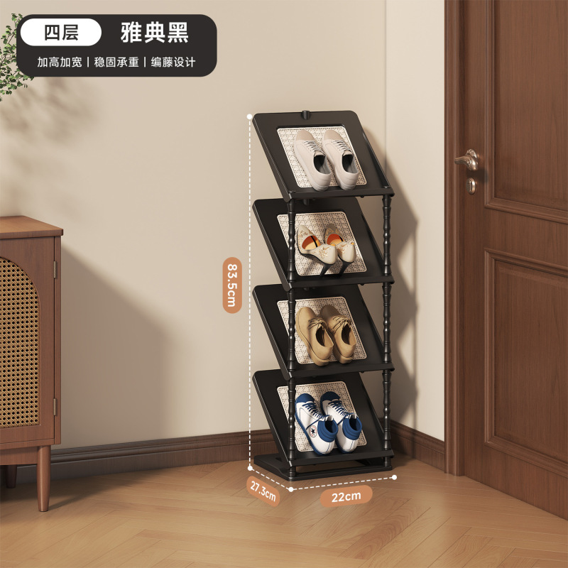 宿舍收纳架家用门口多层小窄架租房简易室内鞋子储物鞋柜极简设计|undefined