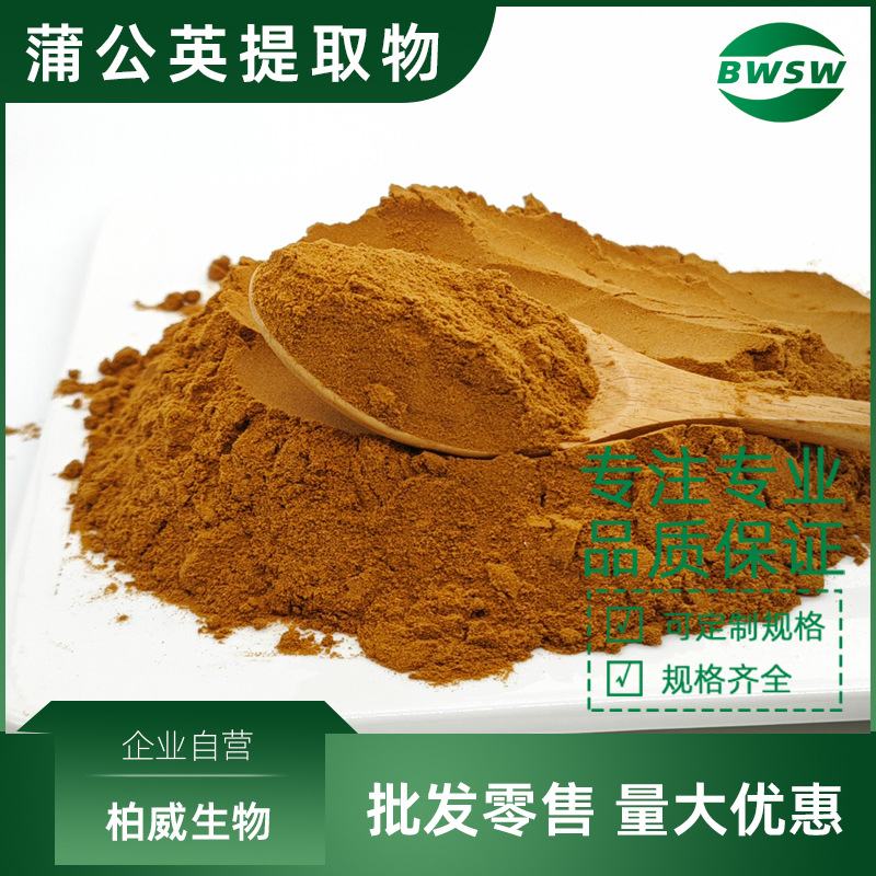 蒲公英提取物 蒲公英粉浓缩粉 蒲公英多糖黄酮 柏威生物现货批发