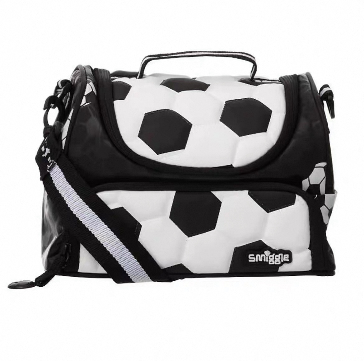White football thermal bag