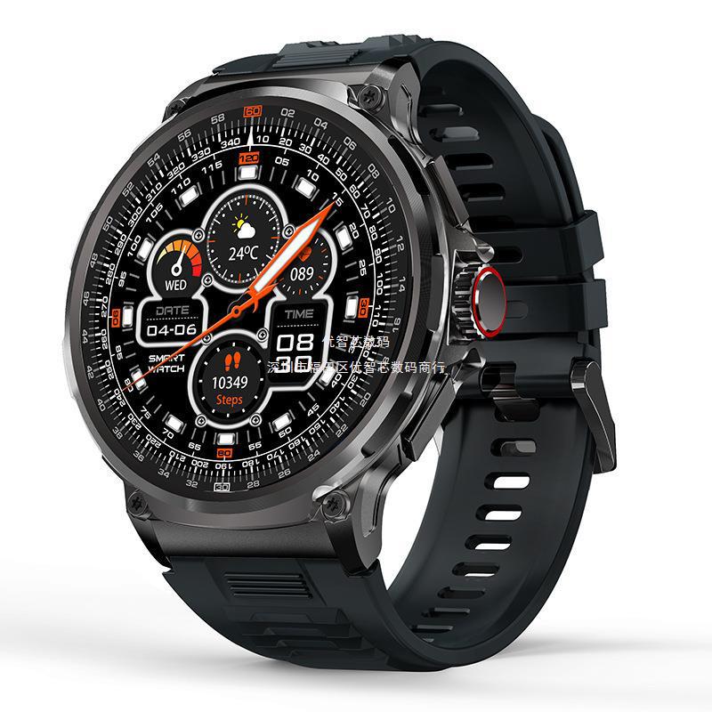 2024 nuevo reloj inteligente V69 ritmo cardíaco impermeable Bluetooth llamada hombre 1.39 pulgadas reloj inteligente