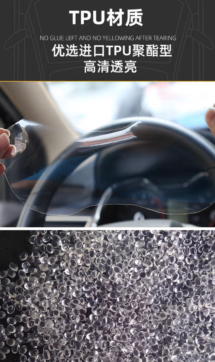 Suitable for 25 Geely Xingyuan Instrument Navigation Screens Tpu Central Control Interior Film Car Protective Film Modification