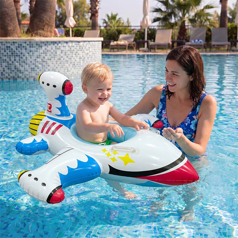 Cartoon inflatable airplane
