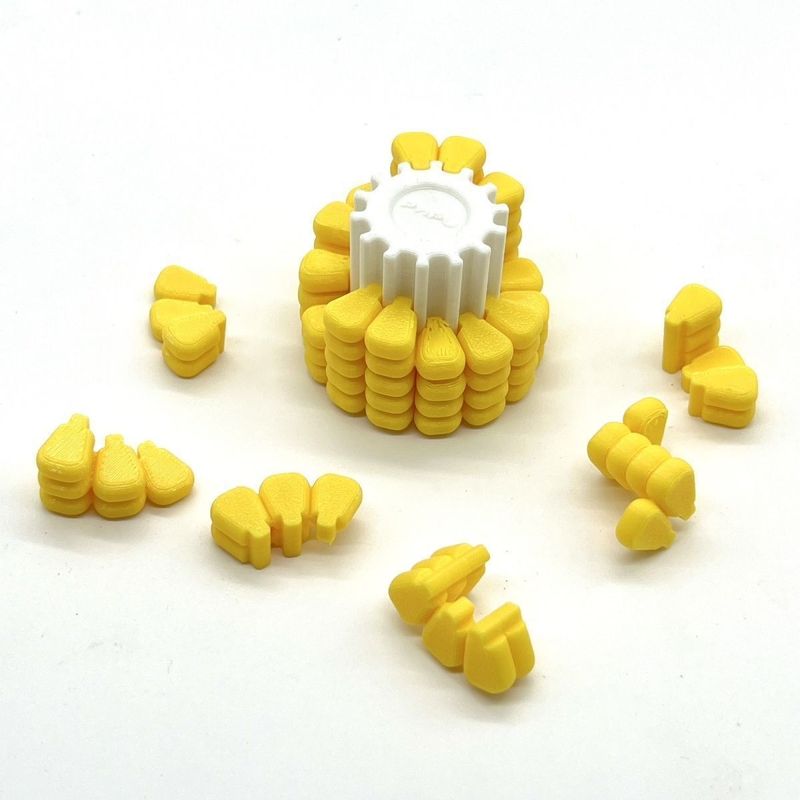 ドイツから輸入されたデザイン! コーン 3D 立体パズル デコード ゲーム 脳を燃やすギフト テトリス コーン エディション|undefined