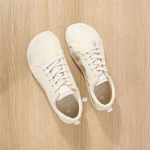 European and American Export Spring and Summer Canvas Office Home Travel Walking 4E Wide Last Barefoot Casual Sports Shoes for Men and Women Large Size