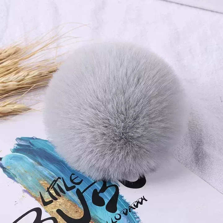 仿獭兔毛球毛绒球发饰 手工DIY绒球饰品配件服装鞋帽辅料现货