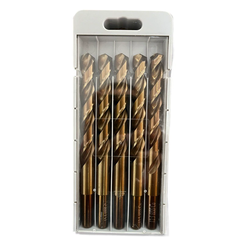 Высокоскоростная сталь M42, содержащая кобальт, спиральное сверло с высоким содержанием кобальта, стальная пластина, специальное спиральное сверло, сверло из нержавеющей стали