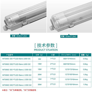 LED�հ�֧�ܟ�WT069Cһ�w��IP65��ˮ܇�����pIK08������