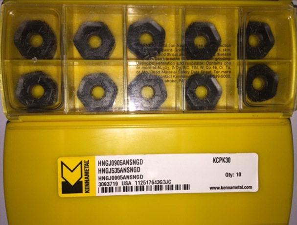 批发美国肯纳刀具HNPJ0604ANSNHD KCPK30铣削刀片