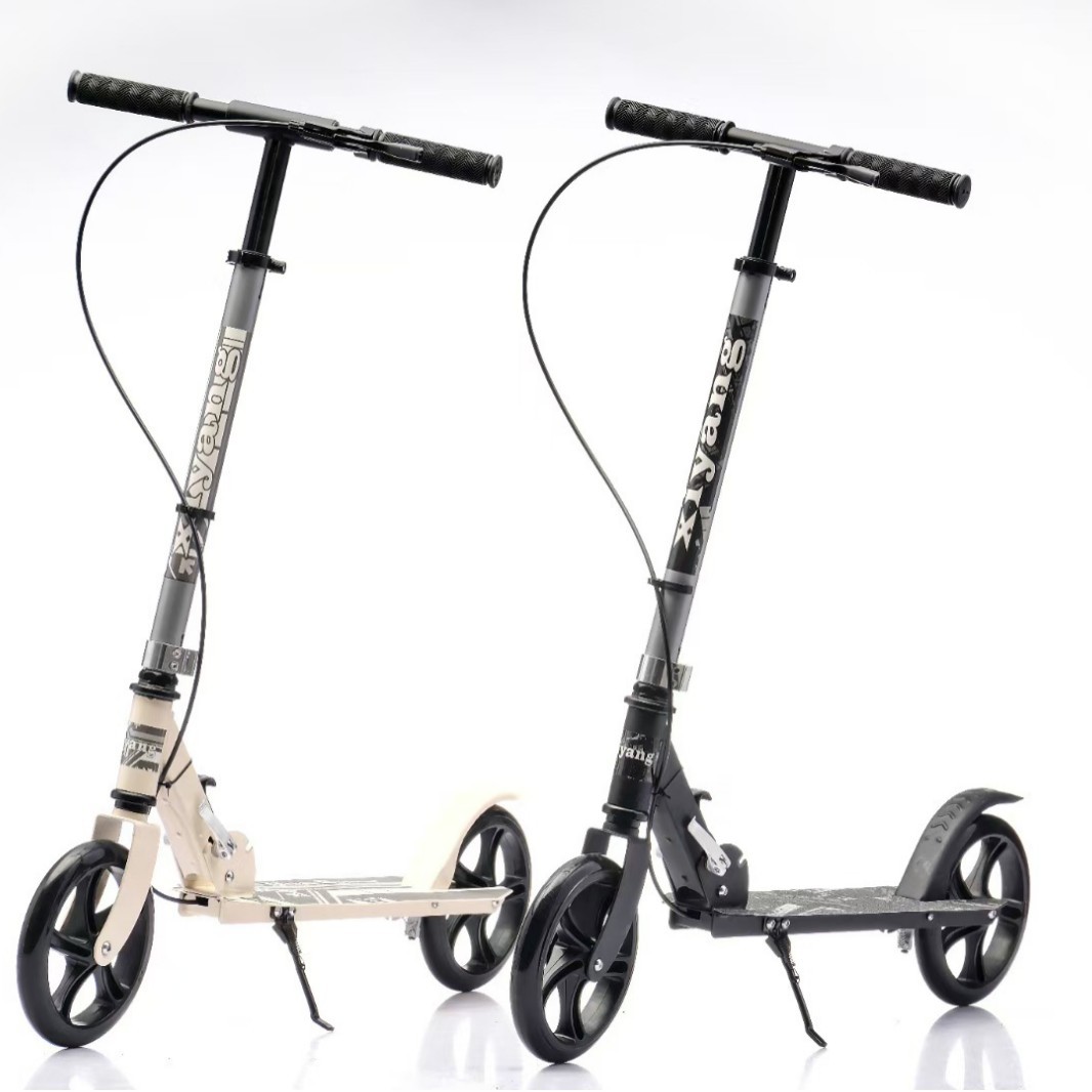Ready Stock Wholesale Children's Scooters, Adult Scooters for Commuting to Work or School, Foldable Two-Wheeled Scooters for Students and Teenagers