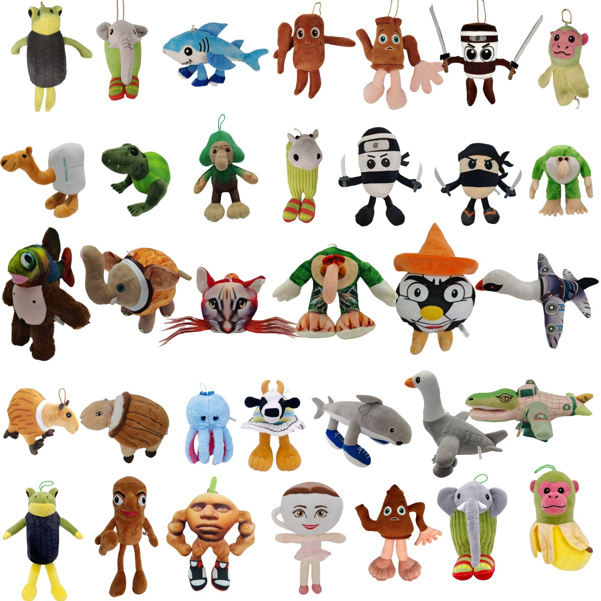 Трансграничные новые tungungsahur акулы AI США Shanhai Shunk плюшевые игрушки куклы на месте