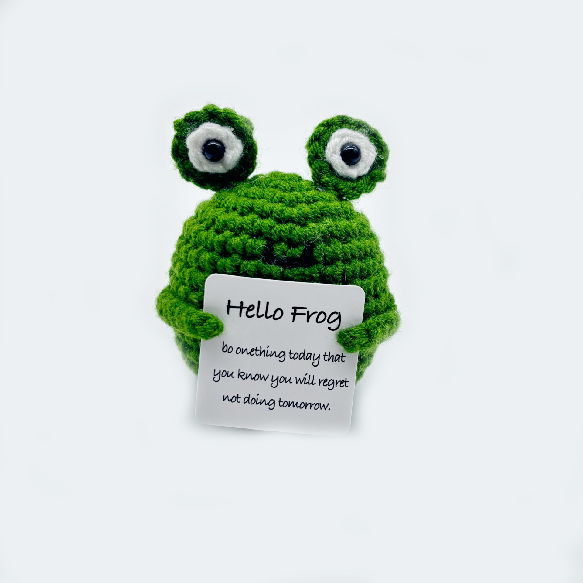 Transfronterizo al por mayor hecho a mano de punto de felpa de energía positiva de la patata emocional vegetal adornos de frutas de juguete pequeño regalo