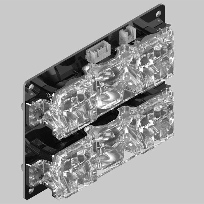 厂家供应PHC24500-TRCD D级前照灯透镜模组 车灯透镜模组