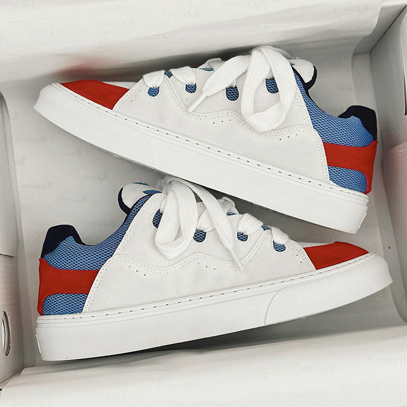 Man Shoes Running Shoes Sneakers Mesh Canvas Comfortable Arch Support Sneakers Footgear_voghion.com